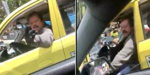 Taxista que agredió mujer en Bogotá podría perder el trabajo