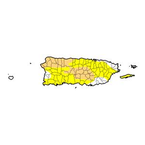 Mayoría de Puerto Rico continúa bajo sequía anómala o moderada