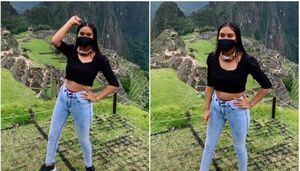 Joven intentó grabar un TikTok en Machu Picchu y la regañaron