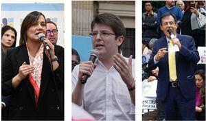 Candidatos prenden la carrera por la Alcaldía de Bogotá