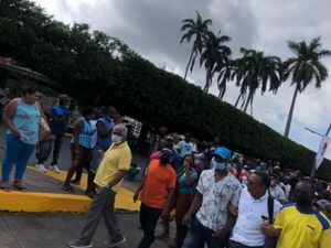 Protestas: migrantes haitianos piden salir de Chiapas