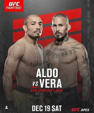 Marlon ‘Chito’ Vera vs José Aldo: dónde ver la pelea, horario y cartelera completa de UFC Fight Night