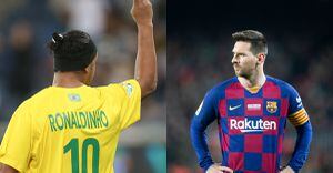 Ronaldinho señala que Messi no es el mejor jugador de la historia
