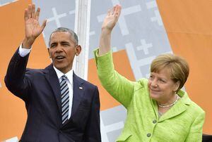 Merkel y Obama llaman a luchar contra la xenofobia y los nacionalismos