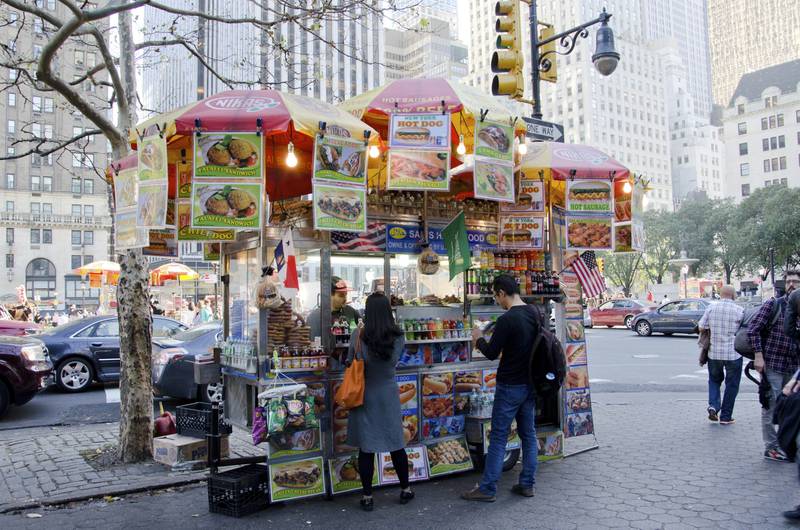 Cada zona tiene sus requisitos para permitir la venta de comida en las calles.