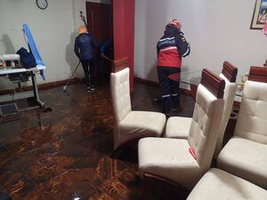 Lluvia causó estragos en el sur de Quito; varias casas se inundaron