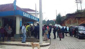 Varios reos se fugan de subestación policial en Santa Eulalia, Huehuetenango