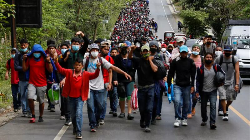 México y Guatemala, con operativo militar conjunto para detener a migrantes