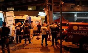 Reportan diez muertos tras incendio en hospital de Río de Janeiro