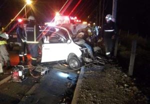 Tres personas heridas y una fallecida por accidente de tránsito en la Panamericana sur, sector Tambillo