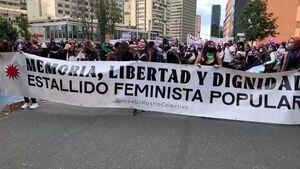 (Video) Así se vivió la marcha del Día Internacional de la Mujer