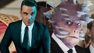 Terror OVNI: Robbie Williams confiesa tener un guardaespaldas contra aliens