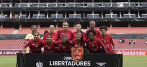 Reacciones de las jugadoras del Dep. Cuenca tras clasificar a la Copa Libertadores de América