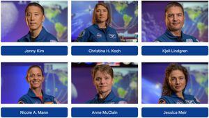 El equipo Artemisa de la NASA presentó a los 18 astronautas que viajarán a la Luna en el 2024