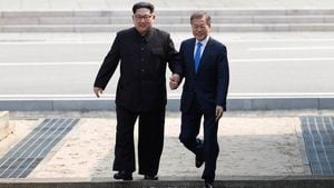 Histórica cita entre las dos Coreas: la singular salida de libreto de Kim Jong-un que sorprendió al mundo entero