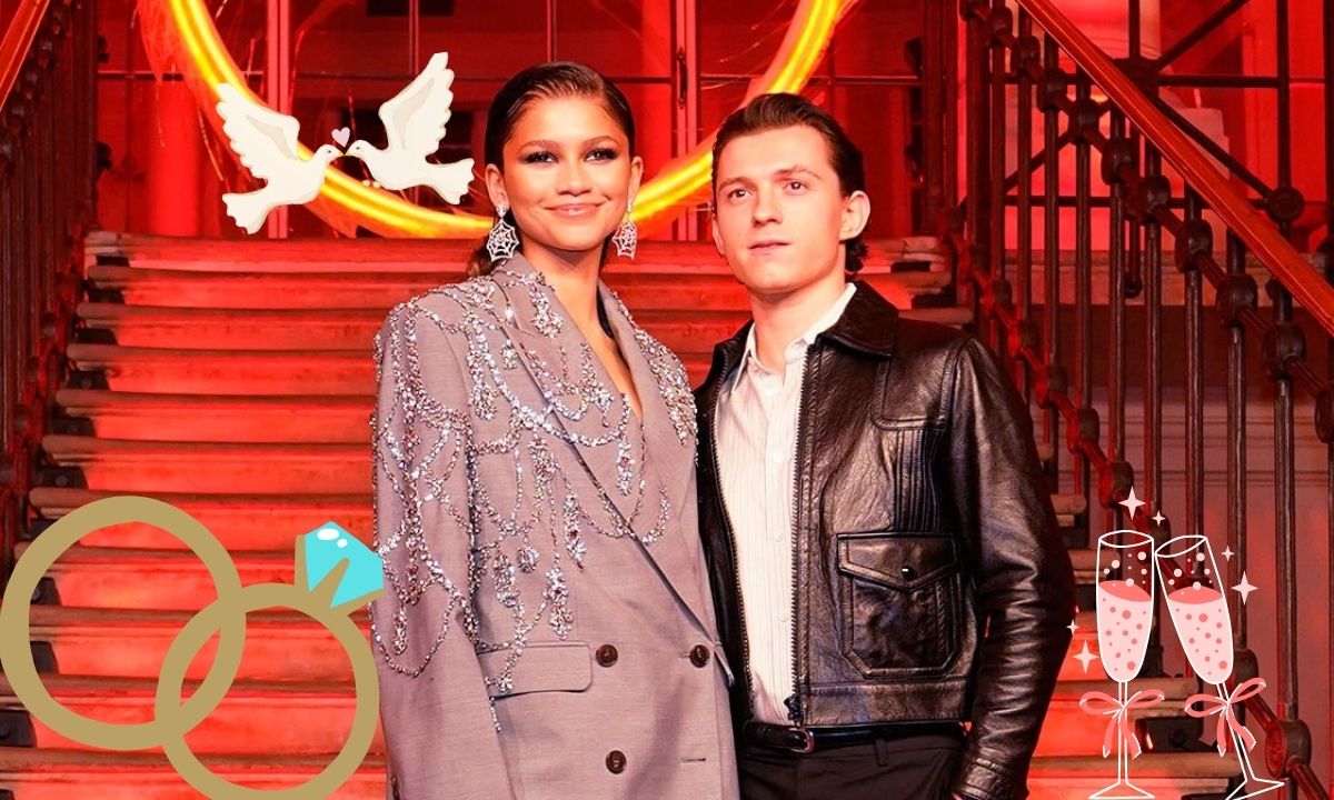 Zendaya y Tom Holland.