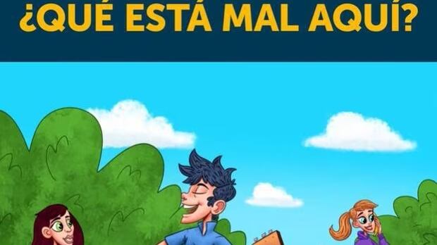 Pon atención y descubre el error.