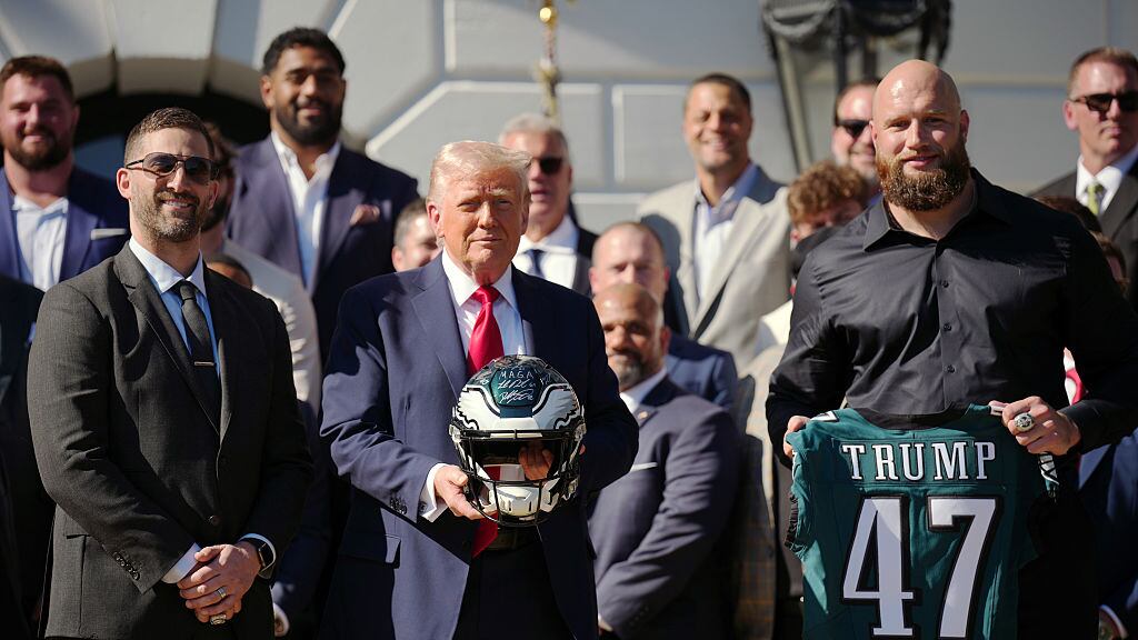 Trump Philadelphia Eagles