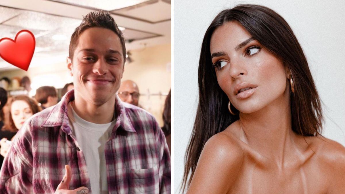 Pete Davidson y Emily Ratajkowski estarían comenzando una relación.