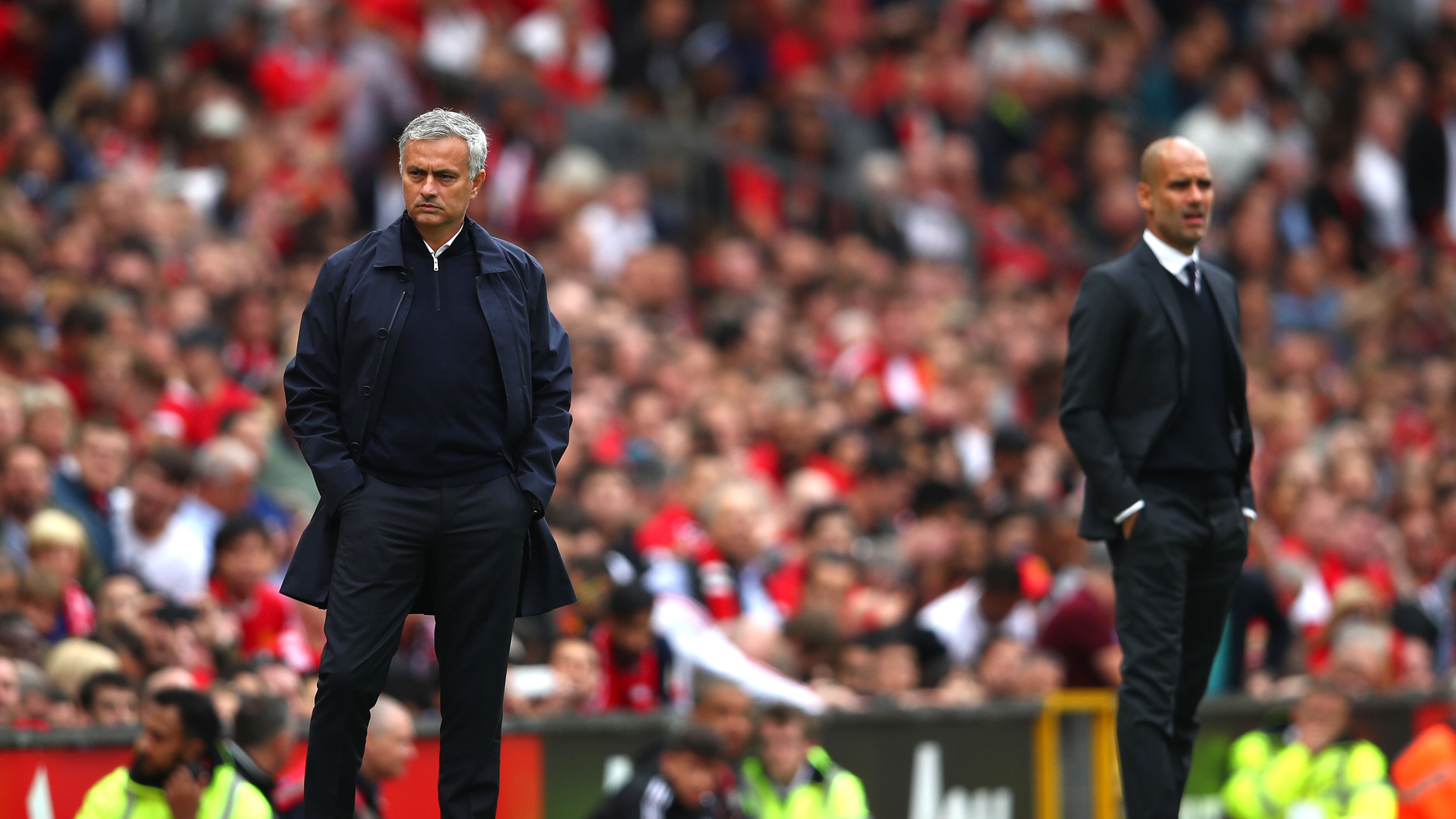 Mourinho y Guardiola se volverán a ver las caras en un clásico de Manchester