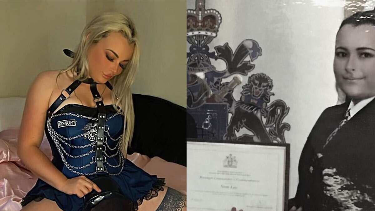 Sam Helena, la policía británica que tuvo que renunciar por su OnlyFans.