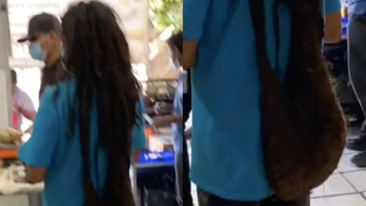 Una forma muy creativa de aprovechar el cabello