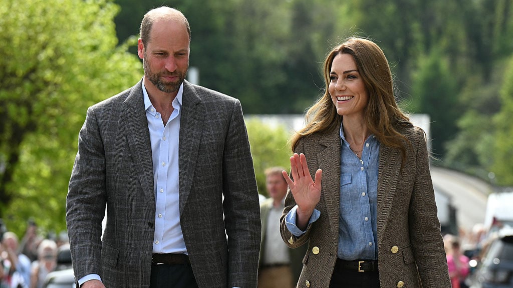 Kate Middleton y el Príncipe William en Escocia