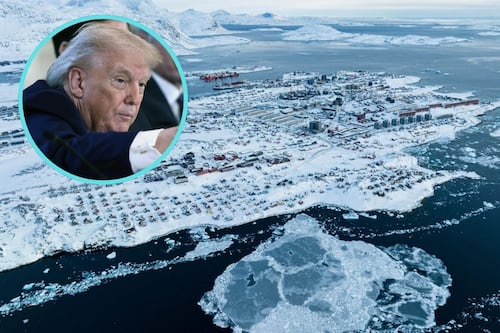 Trump se burla de la defensa de Groenlandia, dice que “son dos trineos tirados por perros”
