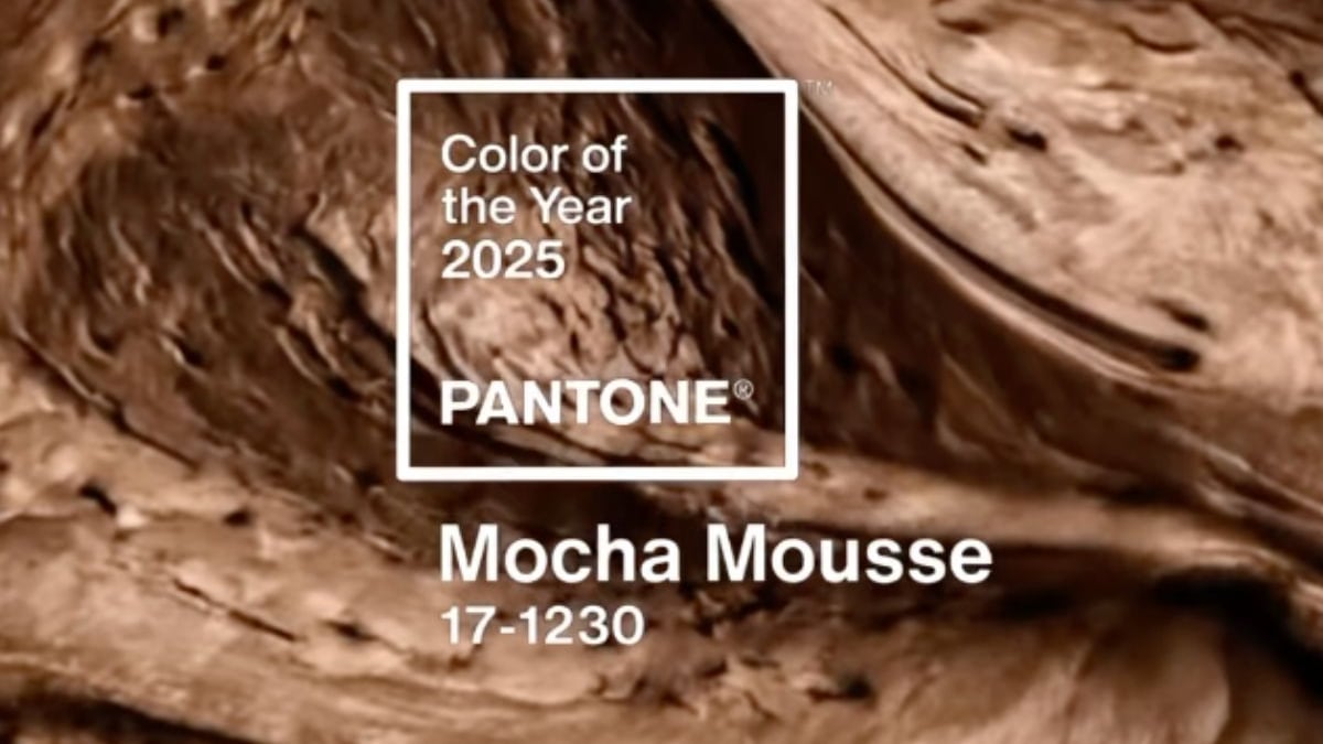 Así es el Mocha Mousse