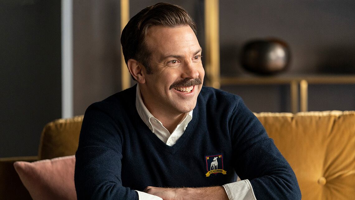 Jason Sudeikis como Ted Lasso.