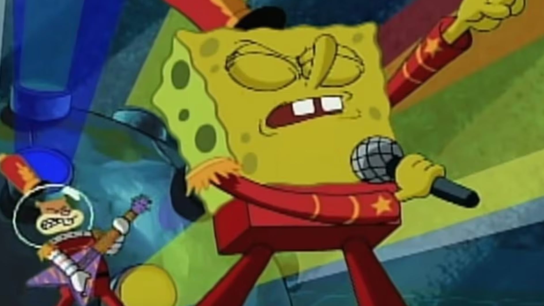 Bob Esponja se presentará en el evento deportivo.