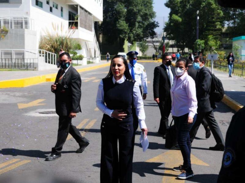 Alcaldesa Sandra Cuevas