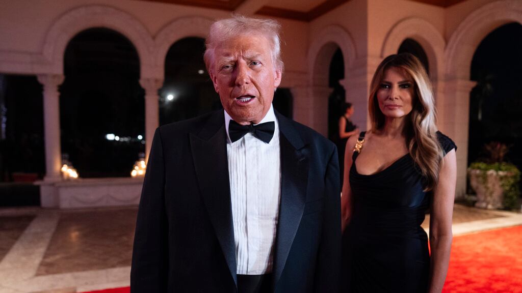 Donald Trump y Melania Trump