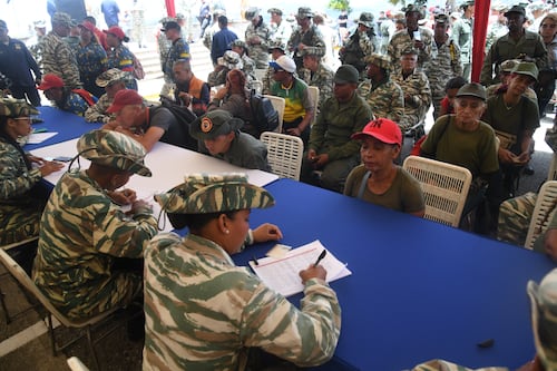 Military tension grows with the United States: Chavistas are joining the Bolivarian militias at Maduro’s request