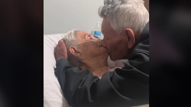 "Por allá nos vemos mija, si Dios me da licencia", dijo el hombre a su esposa que agonizaba