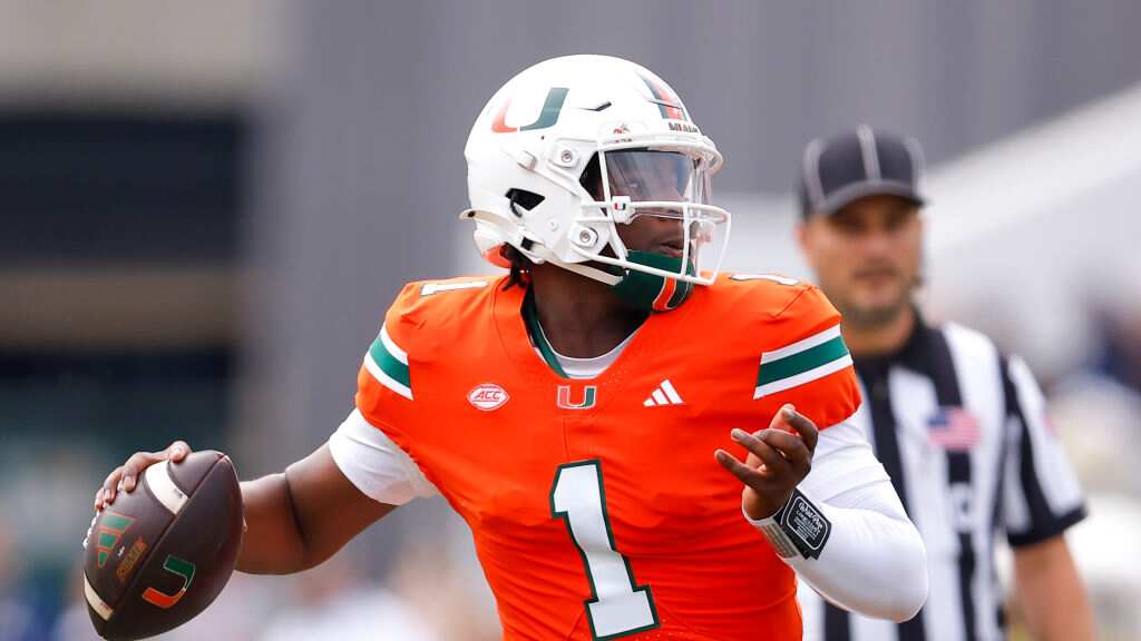 Cam Ward Miami Hurricanes