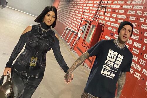 Las polémicas fotos con las que Travis Barker le deseó feliz cumpleaños a Kourtney Kardashian