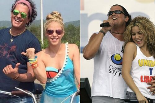 Veces en que Carlos Vives y Shakira demostraron ser los mejores amigos