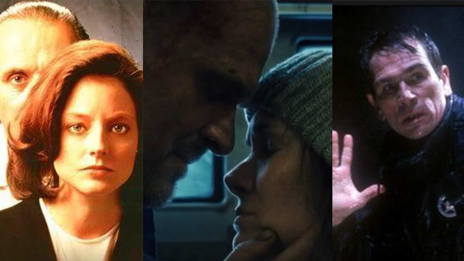 Imágenes de las escenas improvisadas por algunos actores.