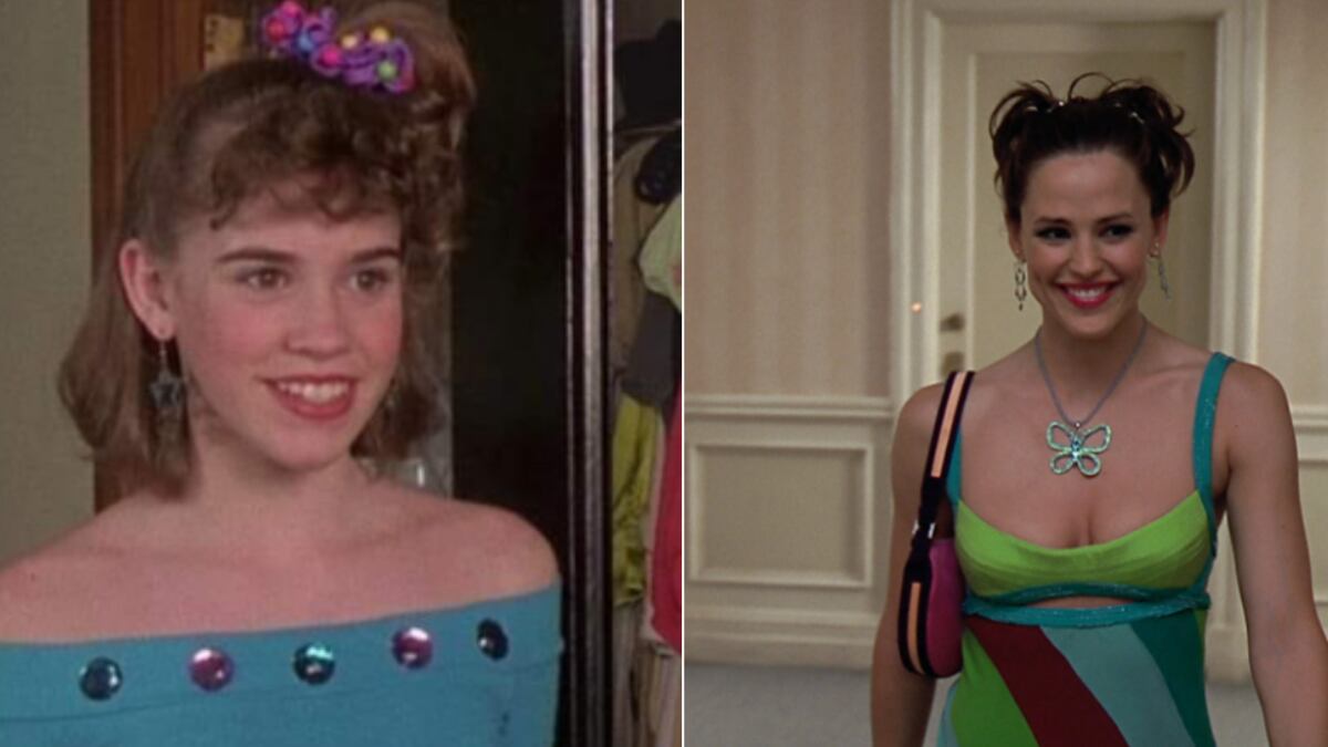 Christa B. Allen sorprende por su grna parecido a Jennifer Garner.