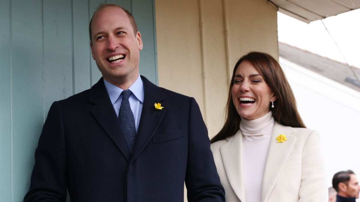 El príncipe William y la princesa Kate