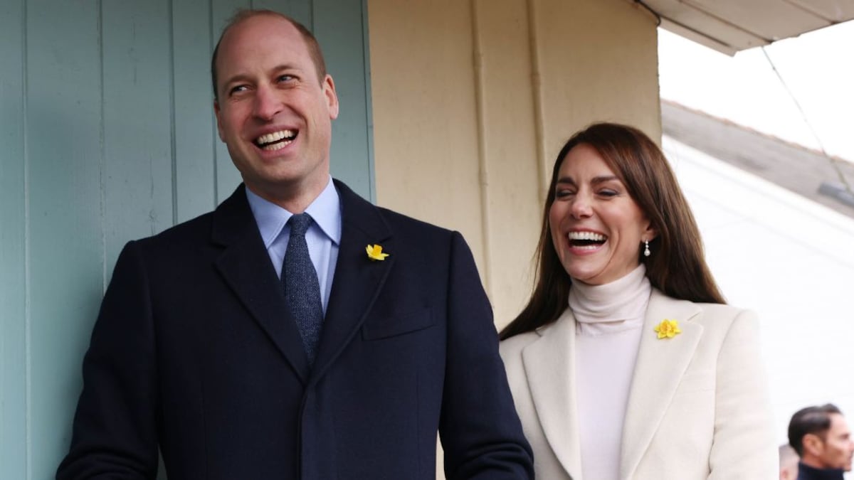 El príncipe William y la princesa Kate