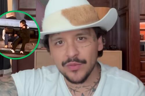 Nodal se cae en pleno concierto por presentarse en estado de ebriedad: “Lo va a regañar Pepe Aguilar”