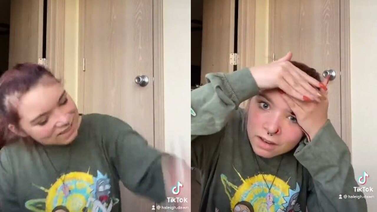 Joven se corta la cara al intentar hacer un video viral en TikTok