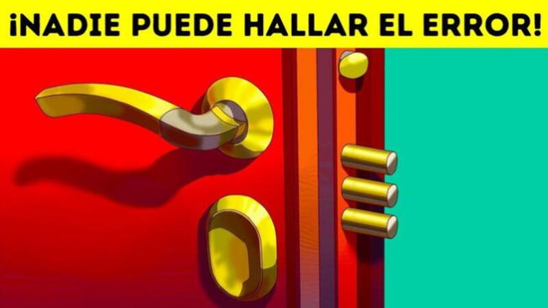 Descubre el error en la imagen.