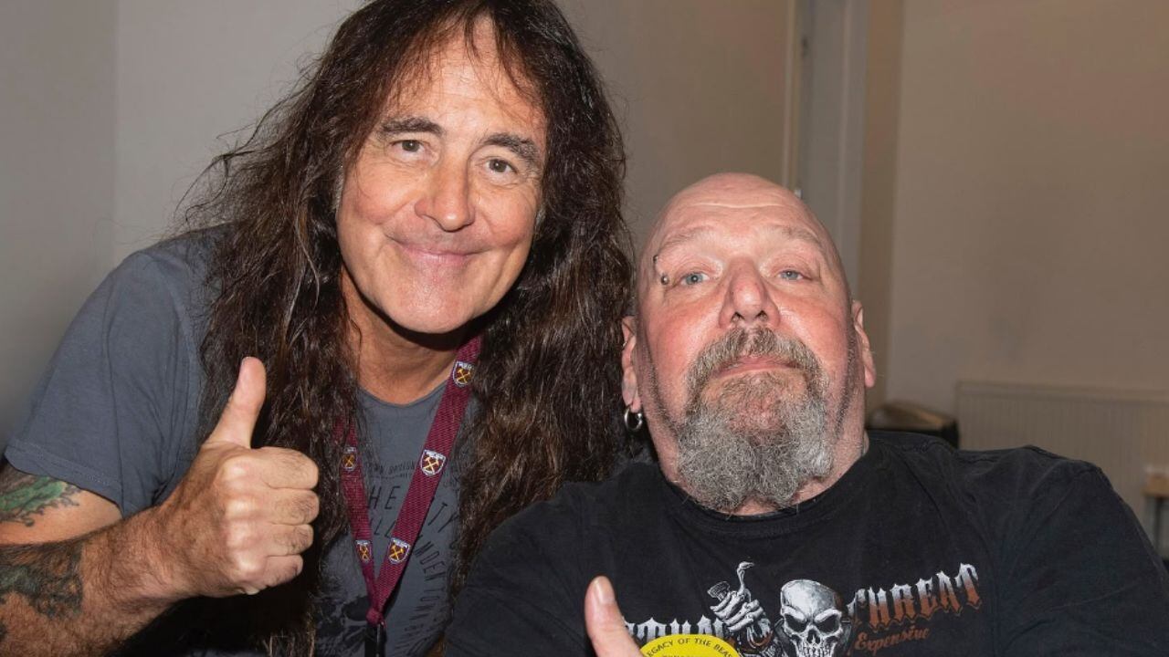 Steve Harris y Paul Di'Anno
