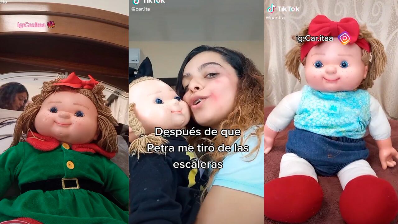 La muñeca “Petra” ha realizado más de una acción paranormal con un chica mexicana.