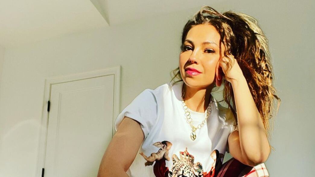 Thalía incendió Instagram