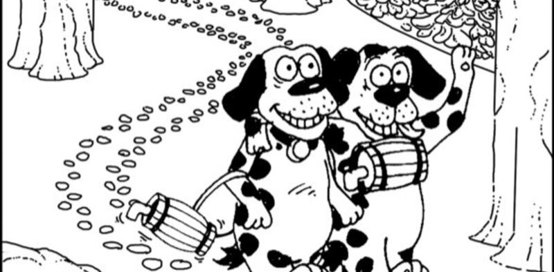 Encuentra los ocho errores de la imagen.