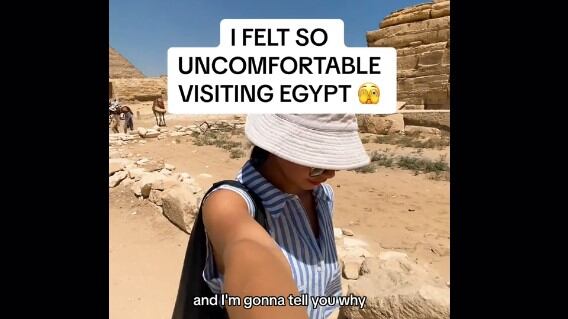 Grace contó que siempre se sintió insegura en Egipto